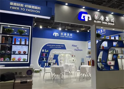 Glory Tang Textile in Shanghai Yarn Expo